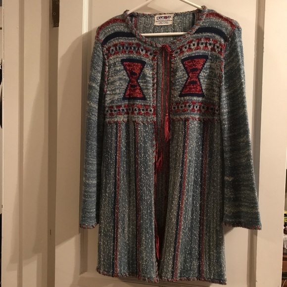 Vintage boho hippie sweater - Picture 2 of 8